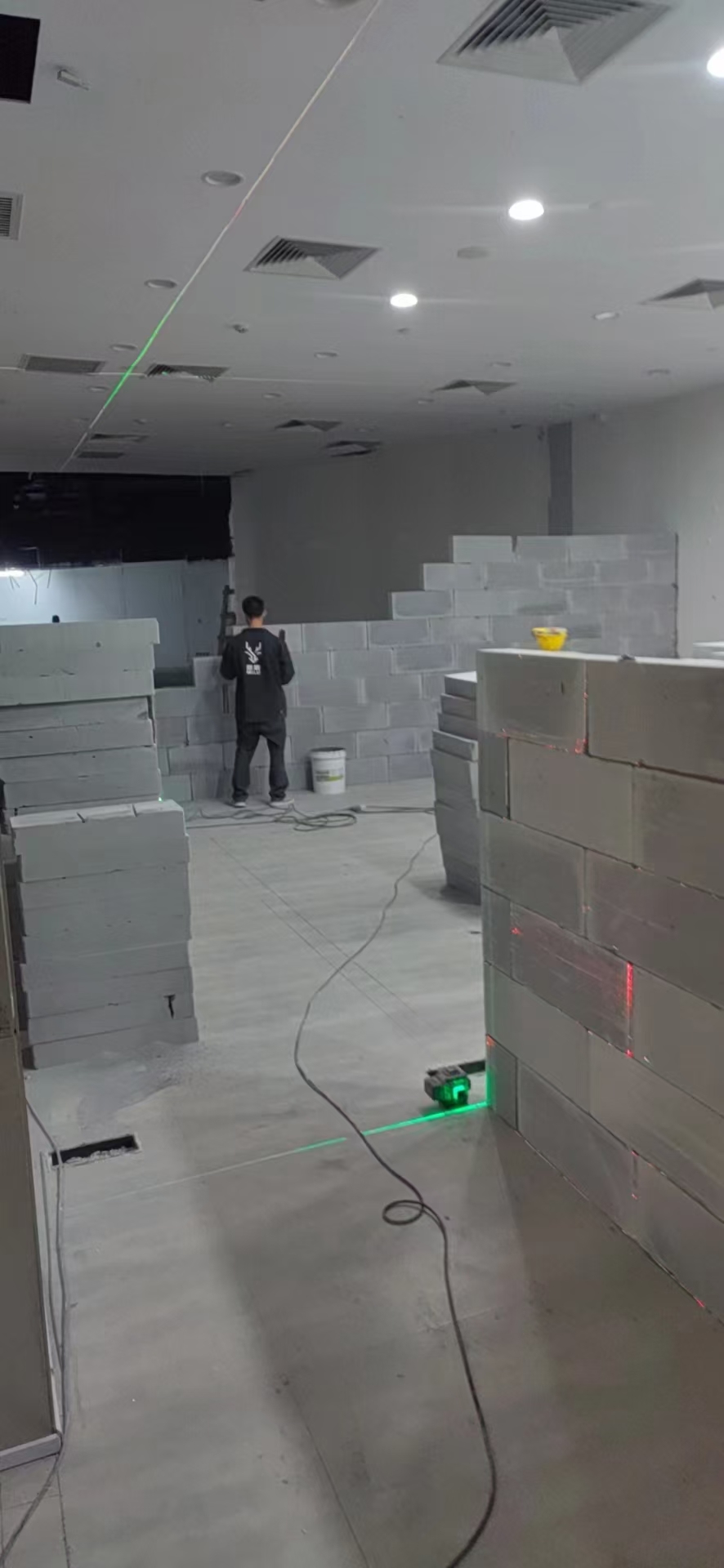 轻质砖隔墙现场参考 6